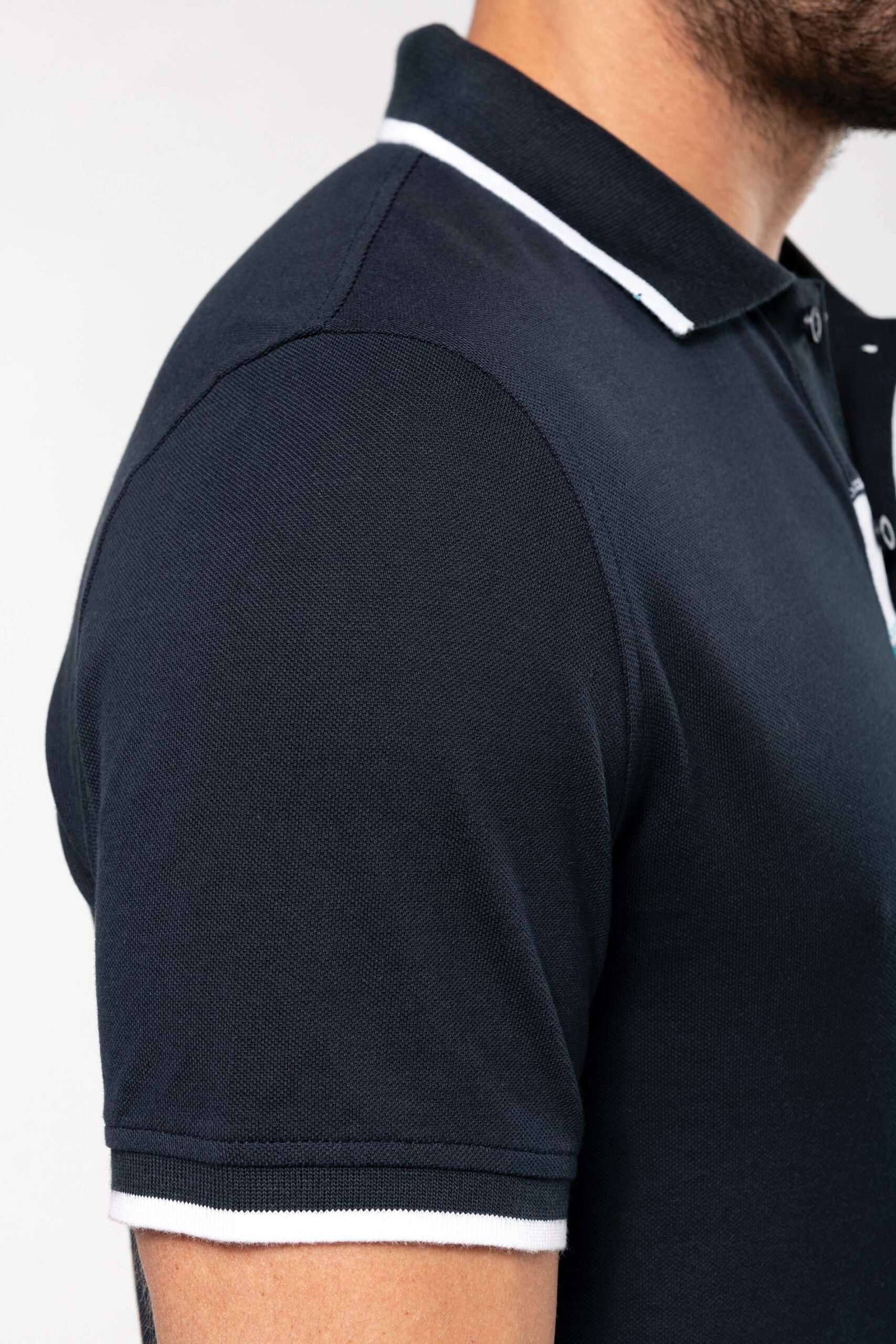 Men's short-sleeved polo shirt - Image 8