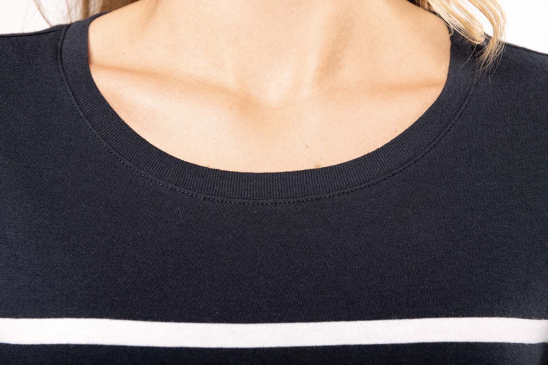 Ladies’ Organic crew neck sailor T-shirt - Image 3