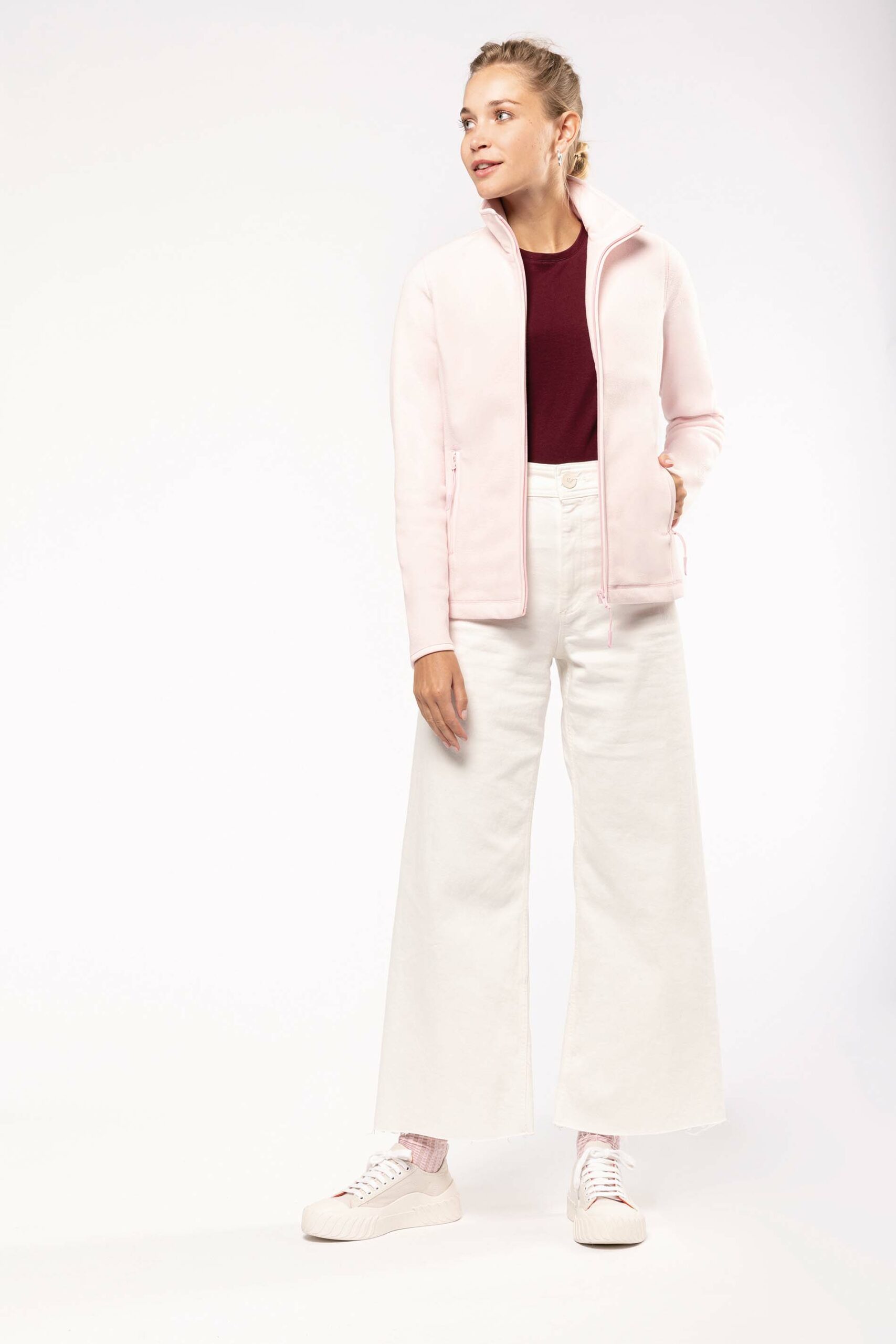 Maureen > Ladies' full zip microfleece jacket - Image 4